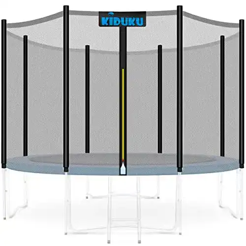 Trampolin-Netz KIDUKU Trampolin Ersatznetz 305 cm 6 Stangen