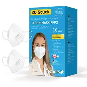FFP2-Maske Made in Germany TechniSat TECHNIMASK FFP2 Maske