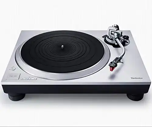High-End-Plattenspieler Technics SL1500C Silver Platin Vinyl