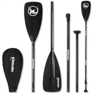 SUP-Paddel Nemaxx Professional Carbon Speed Paddel 3-teilig