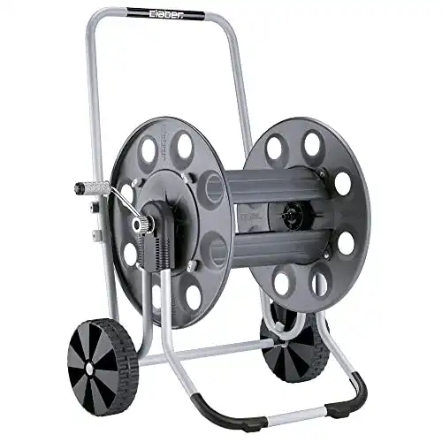 Schlauchwagen 3/4 Zoll Claber, aus Metall, Gemini