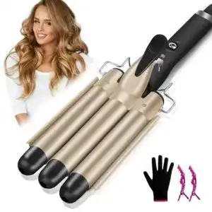 Lockenstab Beach Waves LAYADO 3 Fässer Welleneisen