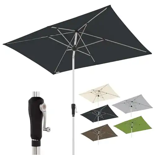 Sonnenschirm (200 cm) Doppler Aluminium SL-AZ 220×140