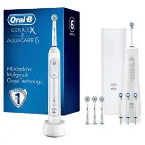 Elektrische Zahnbürste mit Munddusche Oral-B Genius X