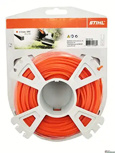 Mähfaden 2,4 mm Stihl 9302640 Mähfaden quadratisch Rolle 43 m