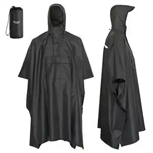 Regenponcho AWHA Damen und Herren wasserdicht extra lang