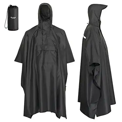 Die beste Regenponcho AWHA Damen und Herren wasserdicht extra lang 2026 Test Bestseller Regenponcho AWHA Damen und Herren wasserdicht extra lang