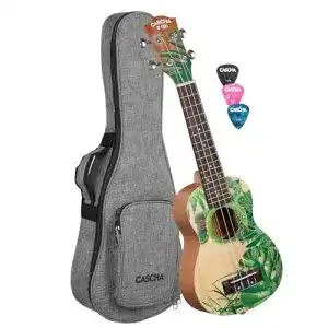 Cascha-Ukulele CASCHA Sopran Ukulele Set – Art Series I Ukulele