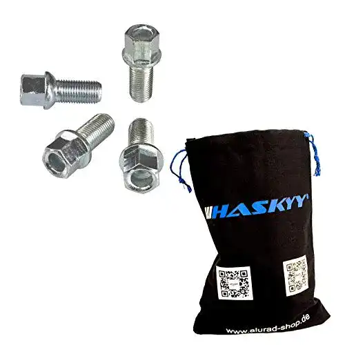 Radschrauben HASKYY 20 M14x1,5×27 I R13 Kugel Kugelbund