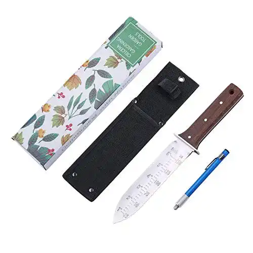 Grabungsmesser CIELCERA Hori Hori Garden Messer, Rostfrei