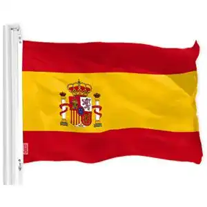 Spanien-Flagge G128 Spanien Flagge Indoor/Outdoor
