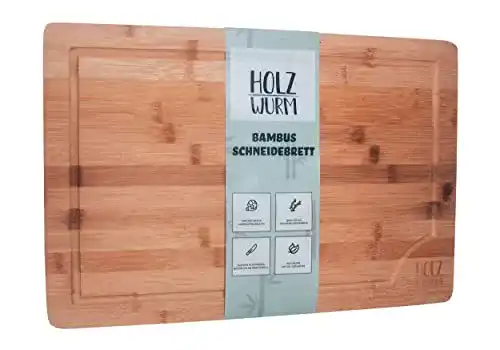 Schneidebrett antibakteriell Holzwurm Bambus