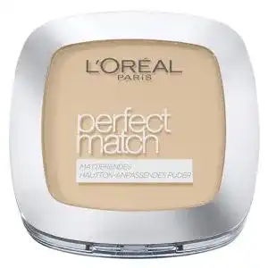 Puder L’Oréal Paris Make up, Mattierend, Kompakt mit LSF 8