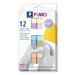 Fimo-Knete Staedtler ofenhärtend FIMO soft in Pastell Farben