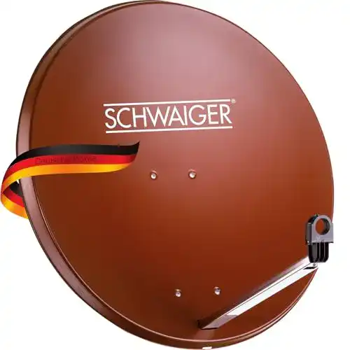 Schwaiger-Satellitenschüssel SCHWAIGER 173, 75 x 85 cm