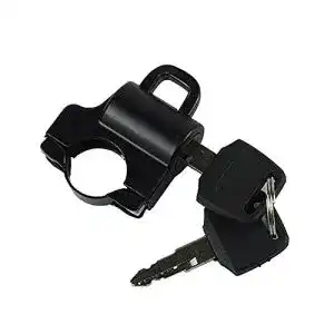 Helmschloss Motorrad RAYANA Universal Schlüssel Set Aluminium