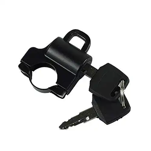 Helmschloss Motorrad RAYANA Universal Schlüssel Set Aluminium