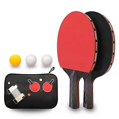 Tischtennisschläger-Set Sportout Tischtennisschläger Set, Profi