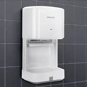 Händetrockner weiss Modundry Automatische mit Ablaufschale