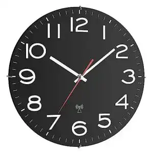 Funk-Wanduhr lautlos TFA Dostmann TFA 60.3509, Kunststoff