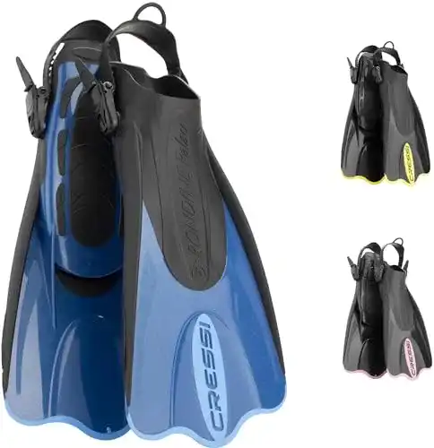 Cressi-Flossen Cressi Flossen palau saf, blau hellblau, XS/S-35/38