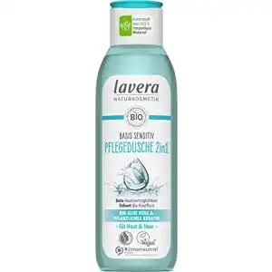 Duschgel Damen lavera Pflegedusche basis sensitiv 2 in 1