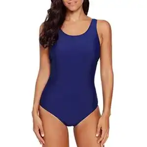 Badeanzug Leslady Damen Bauchweg Figurformend Push up