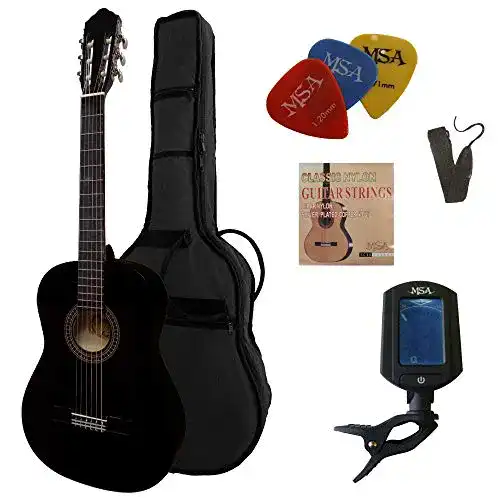 Linkshänder-Gitarre MSA. 4/4 LINKSHAND GITARRE – KONZERT