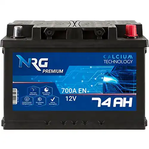 Die beste Autobatterie 74Ah NRG 12V Starterbatterie 2026 Test Bestseller Autobatterie 74Ah NRG 12V Starterbatterie