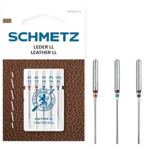 Schmetz-Nadeln SCHMETZ Nähmaschinennadeln 5 Leder-Nadeln
