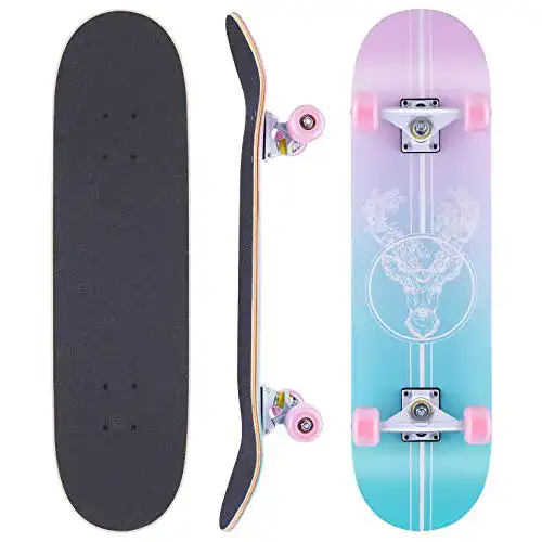 WeSkate-Skateboard WeSkate Skateboard Komplettboard 79x20cm