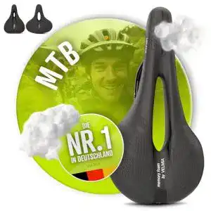 MTB-Sattel Velmia Mountainbike Fahrradsattel Memory Foam