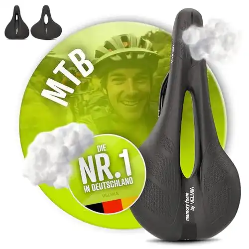 MTB-Sattel Velmia Mountainbike Fahrradsattel Memory Foam