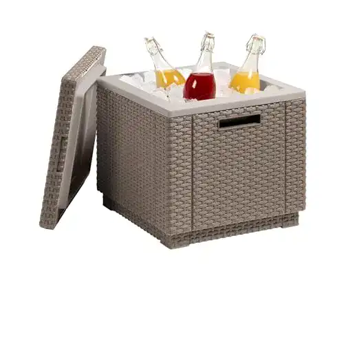 Kühlbox (40 Liter) Allibert ” by Keter” Beistelltisch Ice Cube