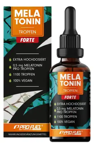 Melatonin ProFuel Tropfen FORTE 30 ml ohne Alkohol