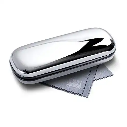 Brillenetui FEFI – Metall Chrome – Hardcase
