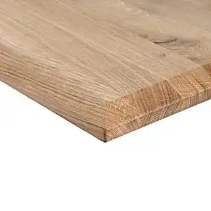 Massivholzplatte boho office ® 160 x 80 x 2,5 cm in Wildeiche
