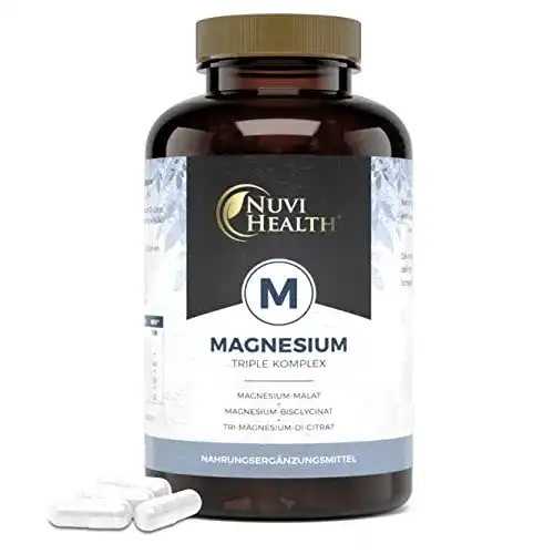 Magnesiumpräparat Nuvi Health Magnesium Komplex 240 Kapseln