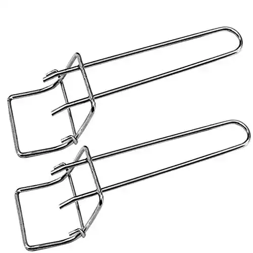 Grillrostheber BESTT 2 Stk Rostheber aus Edelstahl Grillheber