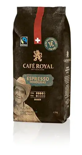Espressobohnen Café Royal Honduras Espresso Bohnenkaffee 1kg