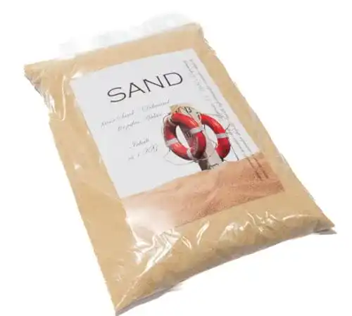 Sand osters muschel-sammler-shop 1 KG fein