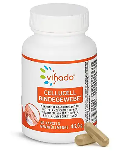 Bindegewebe-Tabletten Vihado Cellucell Bindegewebe, 60 Kapseln