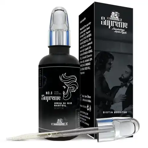 Bartwuchsmittel Bartstoppel Bartöl Wachstum Moschus 50ml