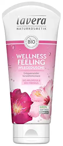 Lavera-Duschgel lavera Wellness Feeling Wildrose & Bio Hibiskus