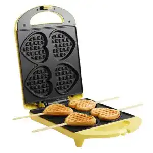 Bestron-Waffeleisen Bestron Waffeleisen für Herzwaffeln am Stiel