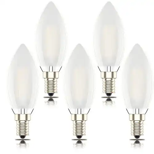 LED (E14) dimmbar Phoenix, Kerzenform, Warmweiß, 400lm, 5er