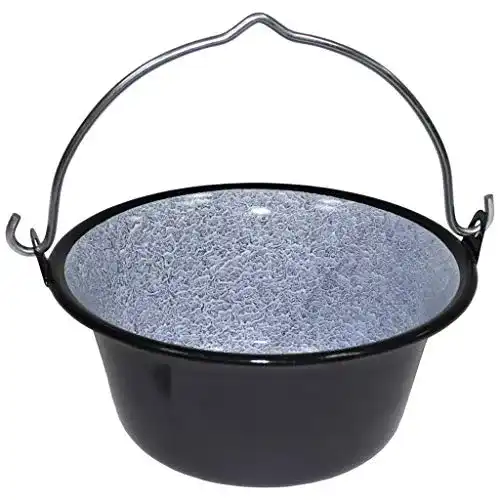 Gulaschkessel MFH Ungarischer aus bruchsicherem Emaille 4 Liter