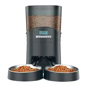 Futterautomat honeyguaridan 7L Katzen&Hunde, 2-Wege-Splitter