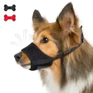 Maulkorb für Hunde IREENUO Hunde Maulkorb, verstellbar