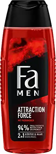 Duschgel Herren Fa Men 2in1 Körper & Haar Attraction Force